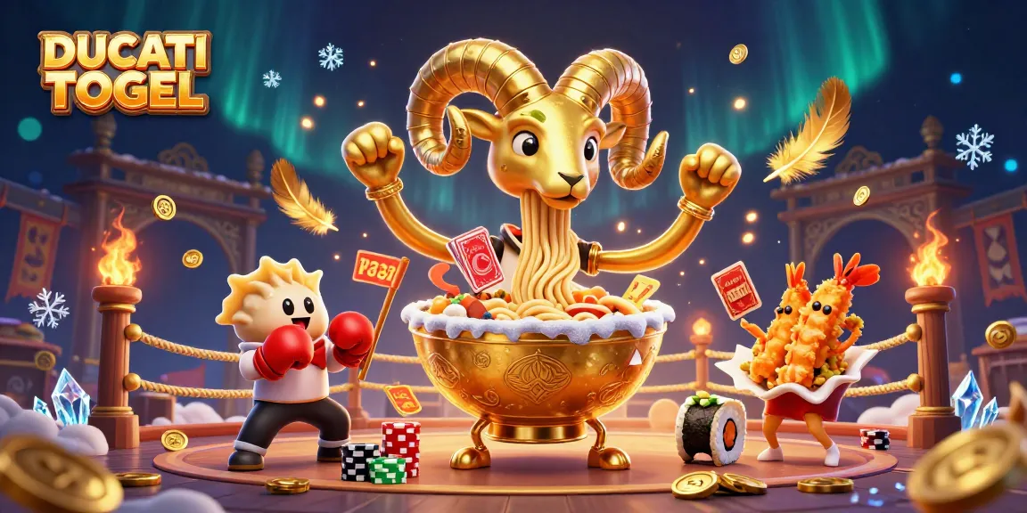 Watch DUCATI TOGEL's engaging characters stack chips and deal cards in an exhilarating online gambling scene.
