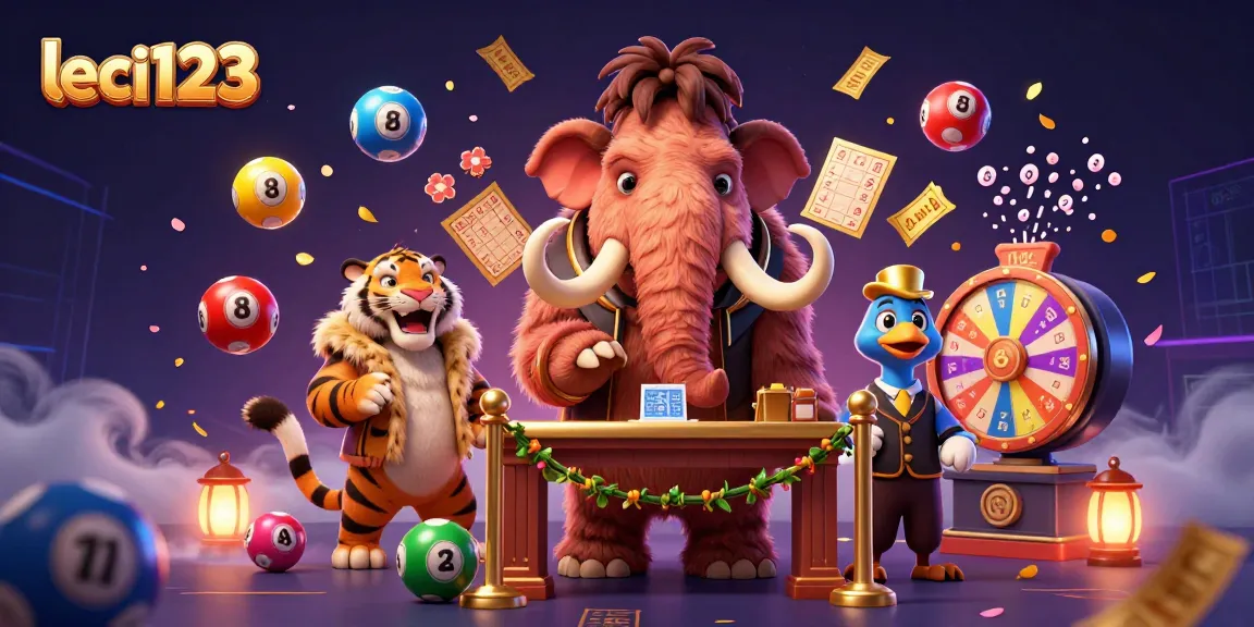 Experience exciting gaming with leci123 at this vibrant, immersive casino scene featuring unique characters.