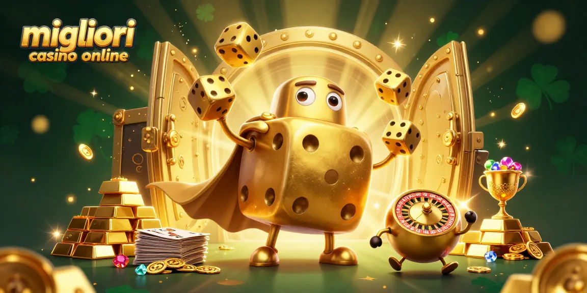 Migliori casino online: gioca con entusiasmo ai giochi e ottieni bonus da un golem di dadi dorati