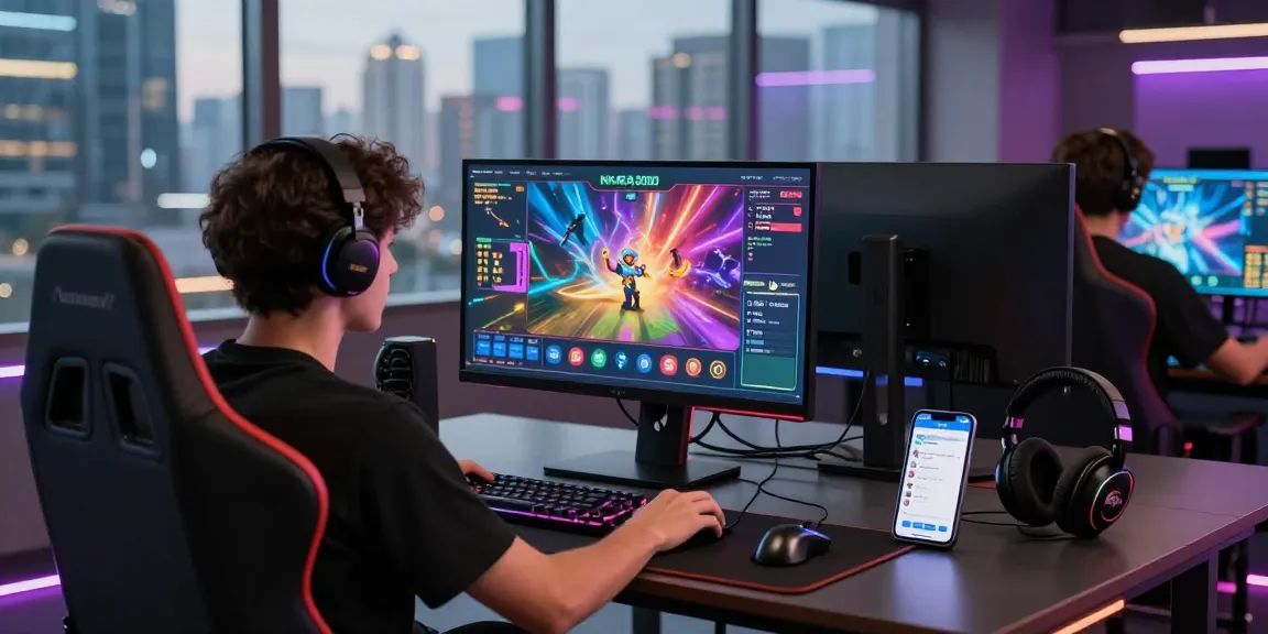 NAGA2000 gaming interface with vibrant graphics and customer support chat.