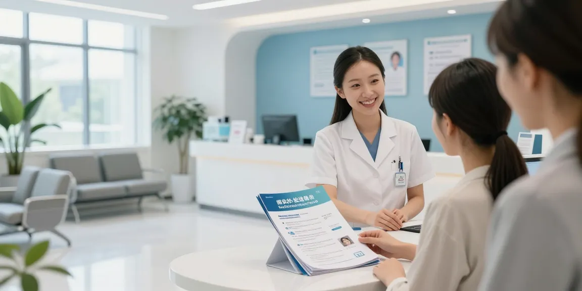 Health insurance for newlyweds consultations in a friendly medical setting.