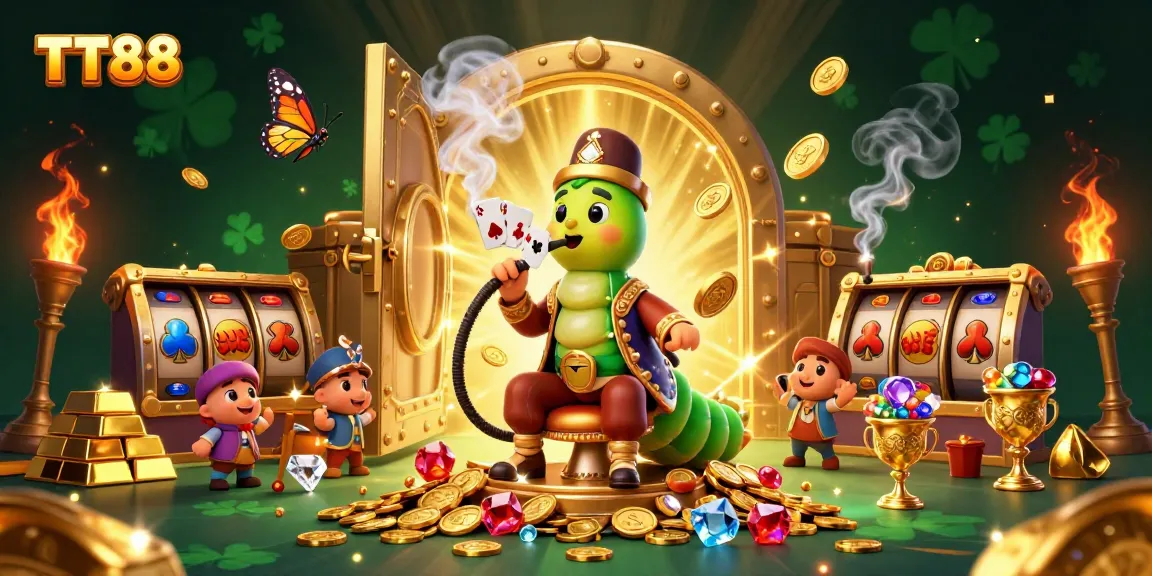 Experience the exciting world of TT88 with vibrant casino elements, immersive visuals, and enchanting designs.