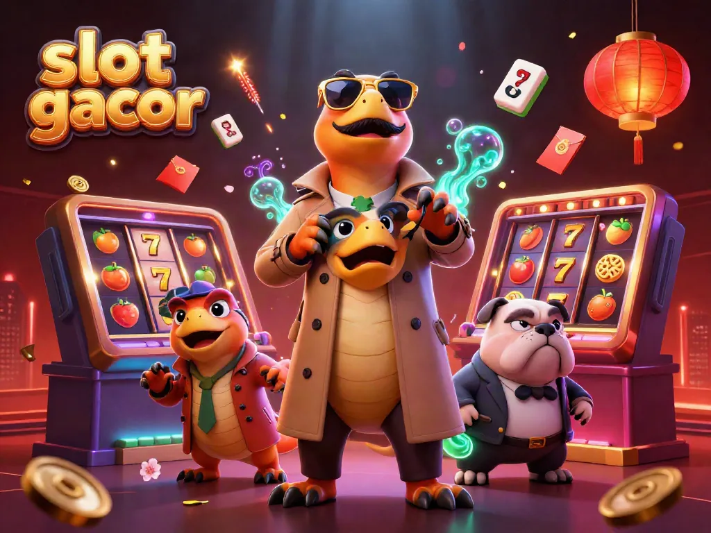 Rasakan keseruan bermain slot gacor di kasino dengan suasana meriah dan karakter menarik.