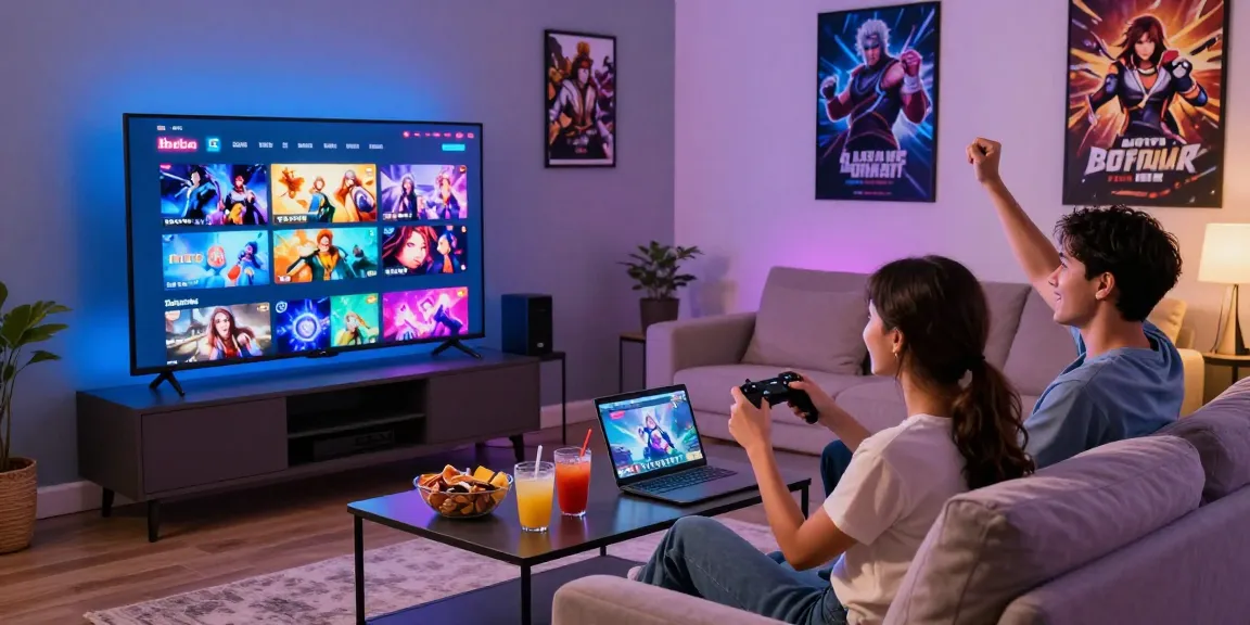 Couples enjoying a gaming night playing popular porngames, showcasing a lively atmosphere.