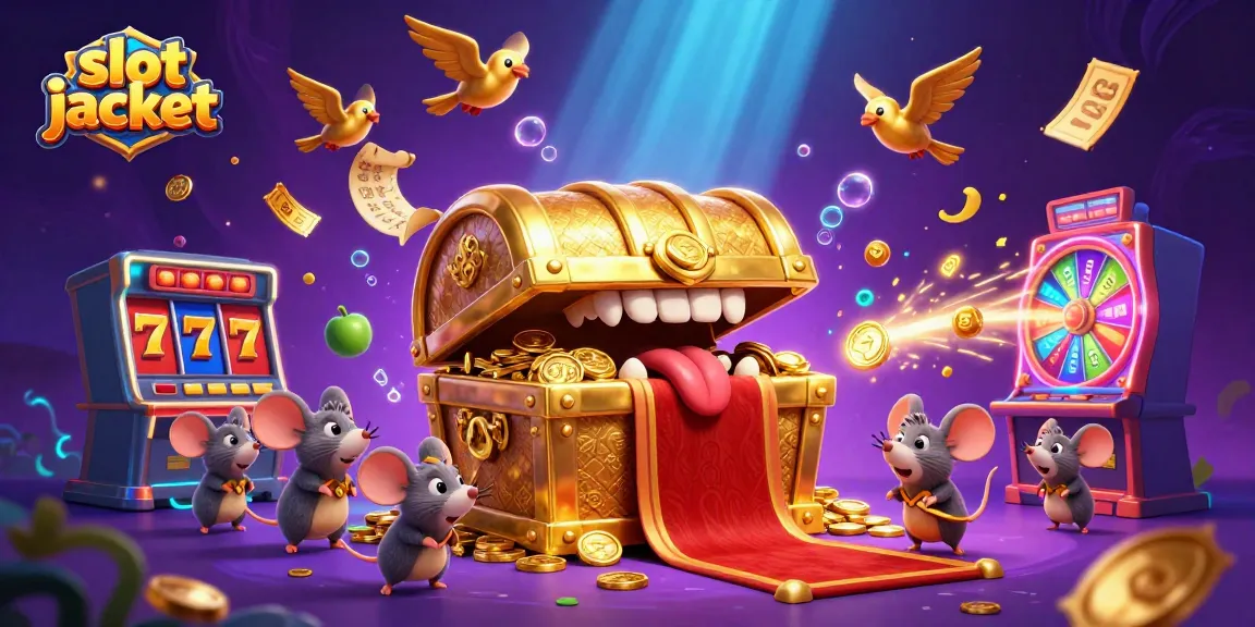 Spin to win at the slot jackpot with vibrant reels and golden treasures enticing players.