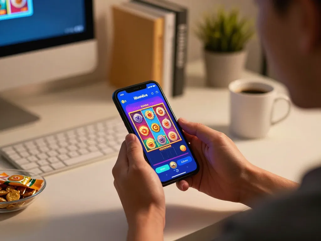 Engage with 98winlive on mobile to play exciting slot games in a cozy setting