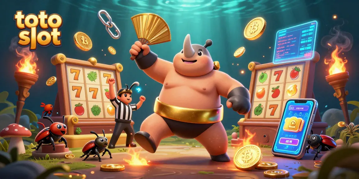 Experience thrilling action in the toto slot scene with golden coins and vibrant 3D characters.