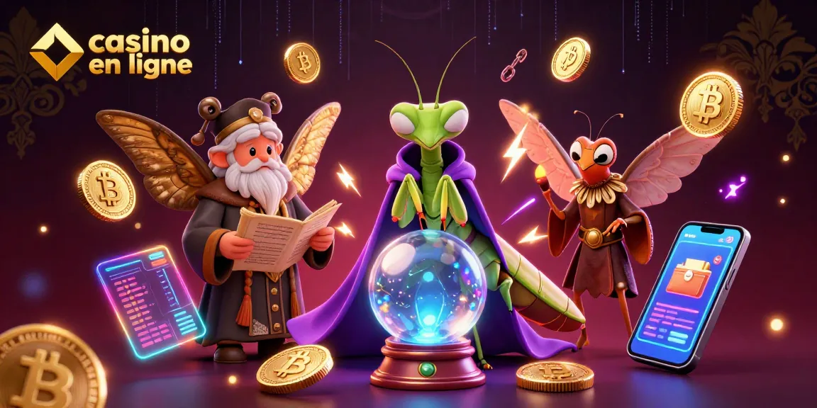 Gagnez avec le casino en ligne grâce à des personnages mystiques et des éléments numériques captivants.