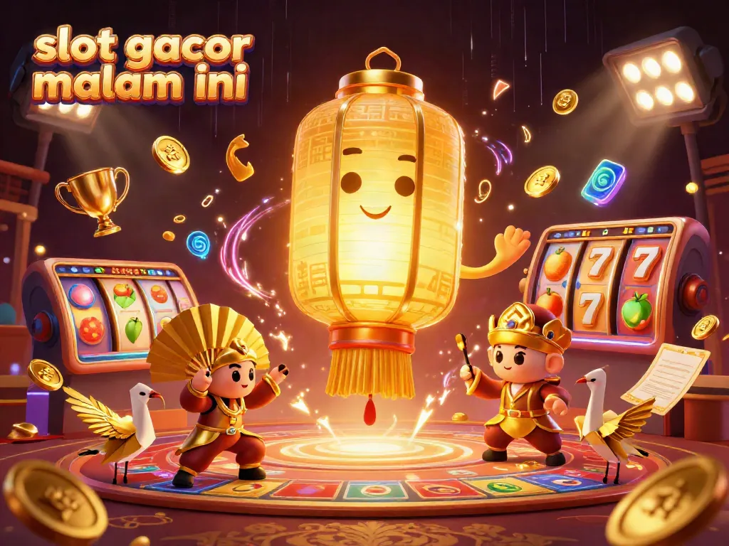 Menangkan slot gacor malam ini dengan permainan beruntung dari kasino online