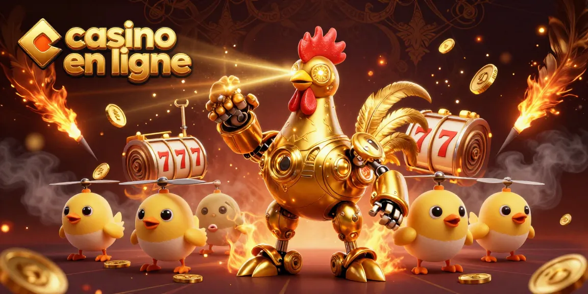 Jouer au casino en ligne avec des jeux de machines à sous et des gains en or