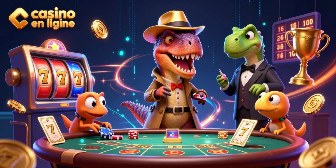 Jouez à des jeux de casino en ligne passionnants avec des personnages animés au casino en ligne.