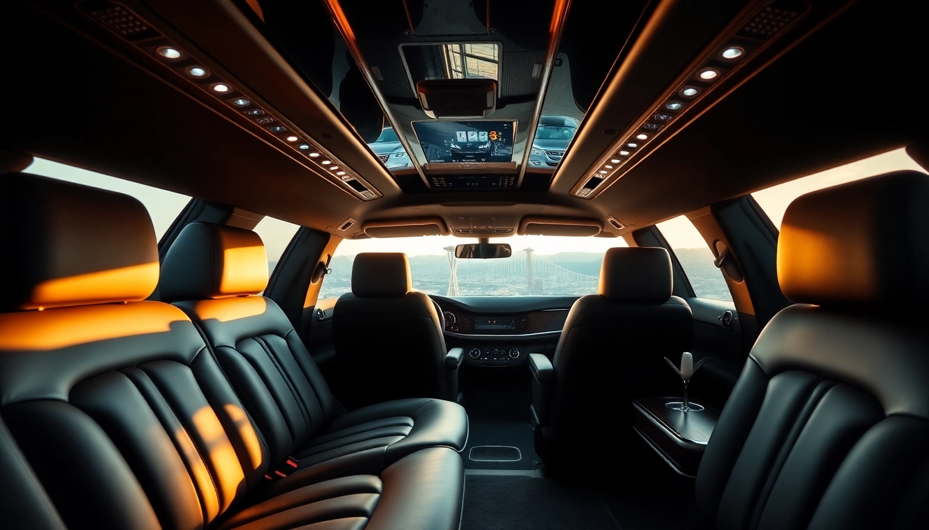 Experience the luxurious limo service vancouver to seattle with plush seating and stunning views.