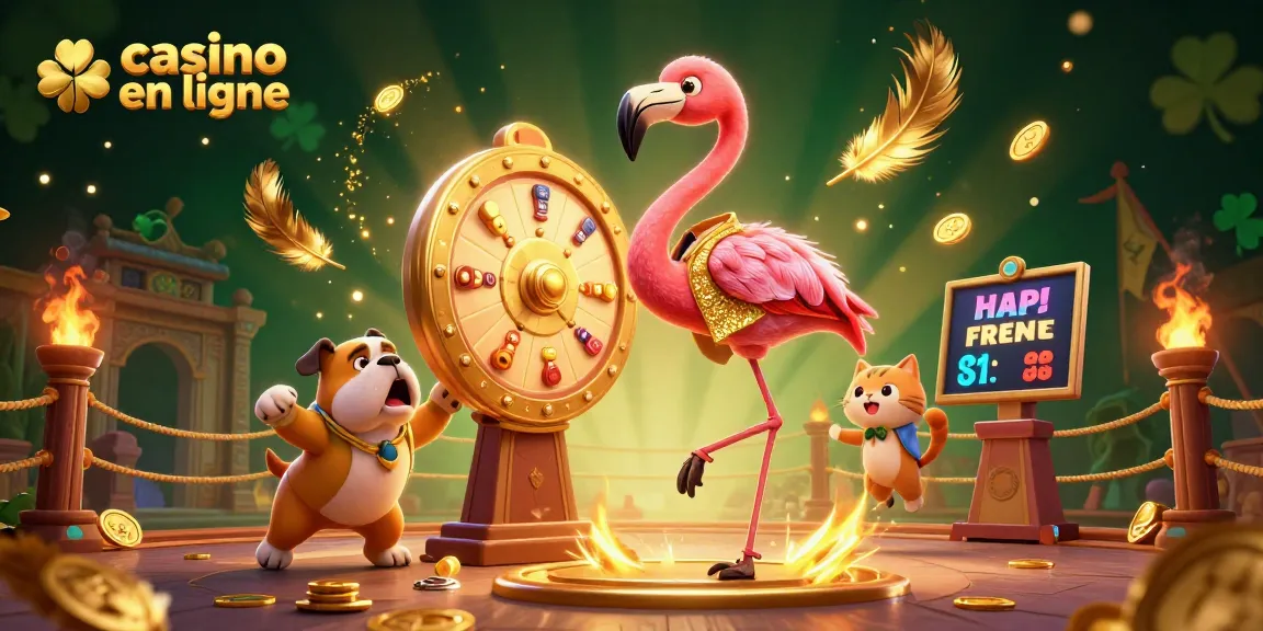 Jouez et gagnez au casino en ligne avec cette illustration dynamique et captivante.