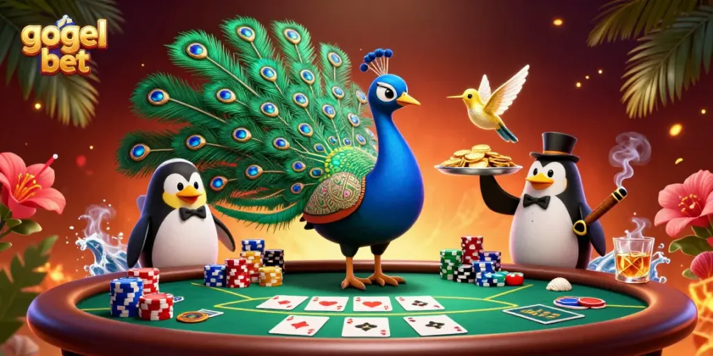 Gogel bet meraih kemenangan dengan kasino 3D penuh warna dan karakter menarik.