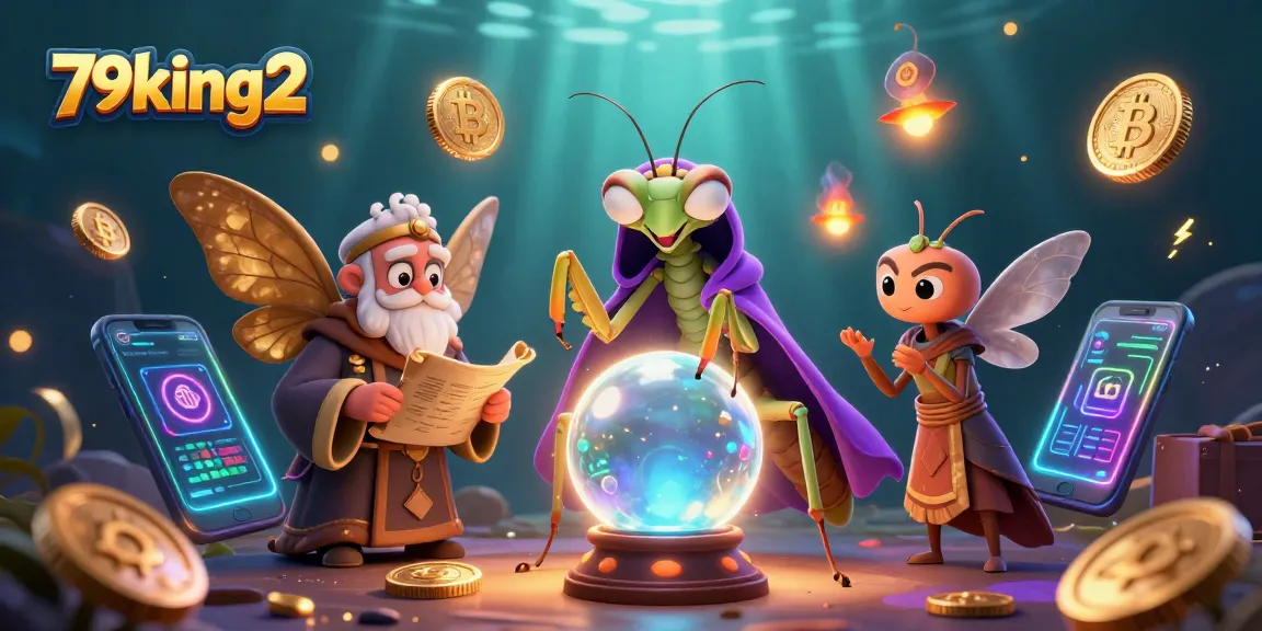 Engage with 79king2's mystical gambling universe featuring vibrant fortune teller elements.