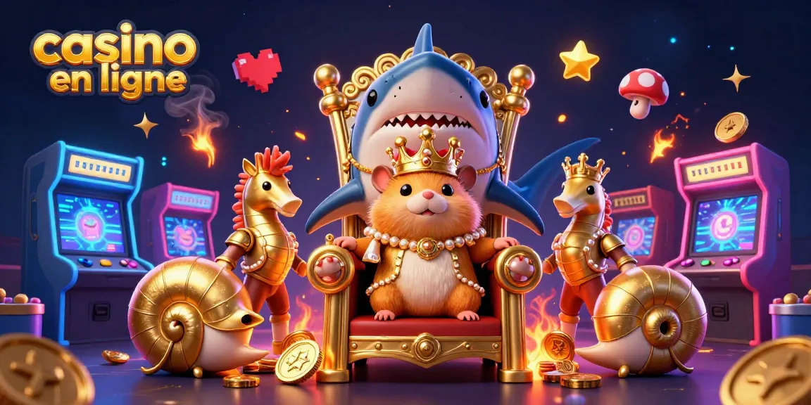 Gagnez en jouant dans un casino en ligne avec un roi hamster et ses gardes marins fantastiques.