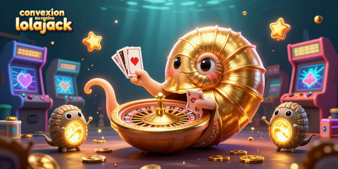 Join the excitement at connexion au casino lolajack with a magical underwater scene featuring a giant nautilus roulette wheel.