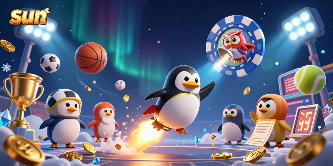 Experience the thrill of the sun-filled casino world with coins, sports action, and vibrant characters.