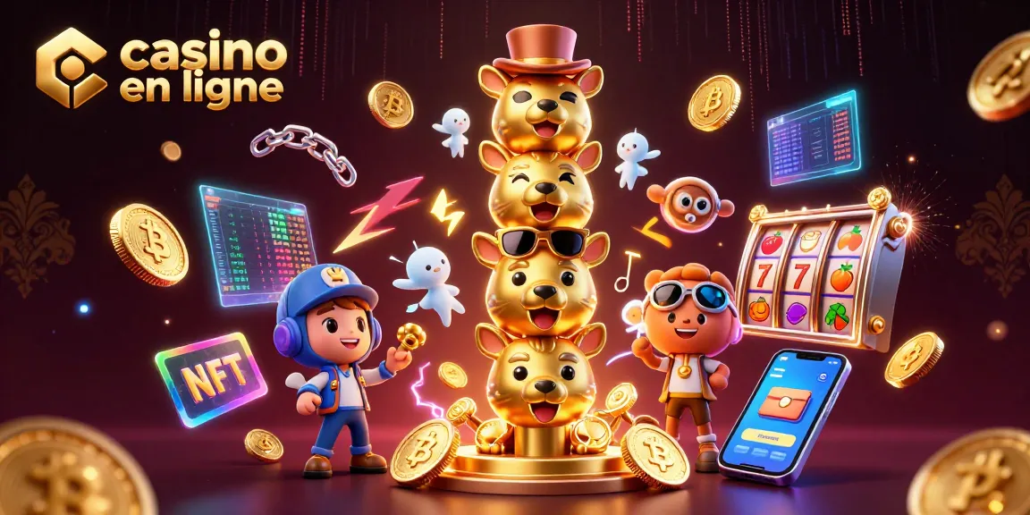 Jouer à un casino en ligne avec des personnages et des éléments de jeu animés.