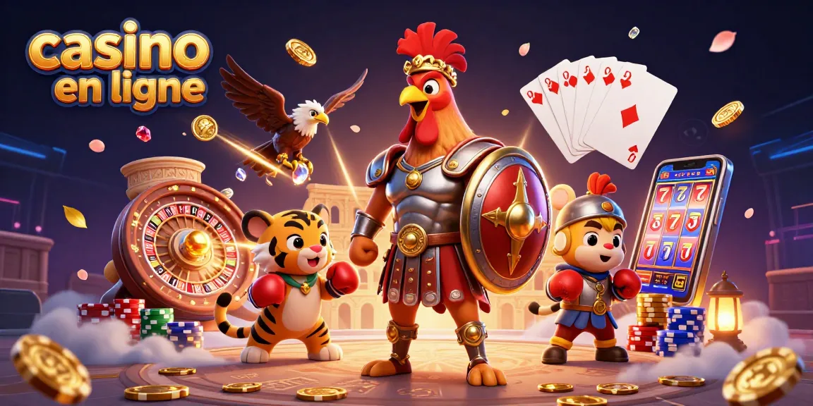 Jouez au casino en ligne avec des gains éclatants de pièces dorées et des jeux captivants.