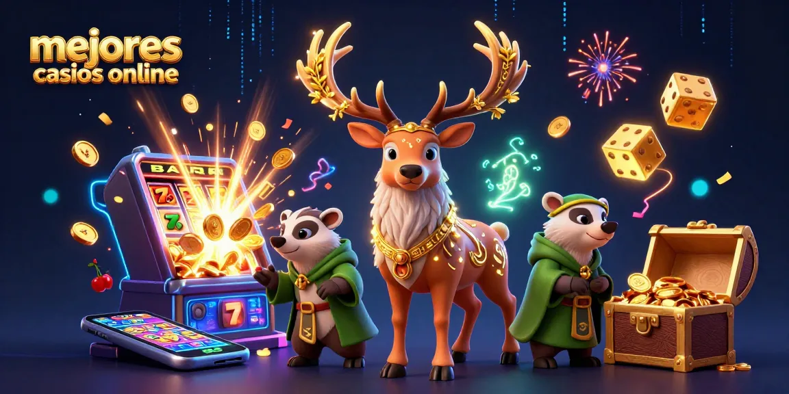 Juego emocionante en los mejores casinos online con tragamonedas y jackpots brillantes.
