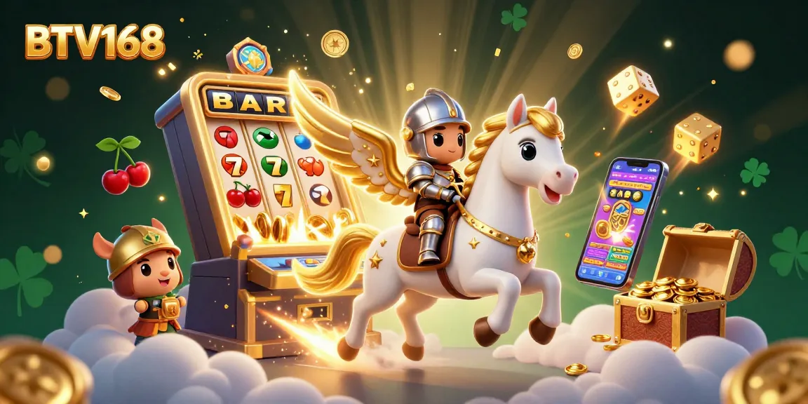 Experience thrilling gaming with BTV168's exciting slot machines bursting with rewards.