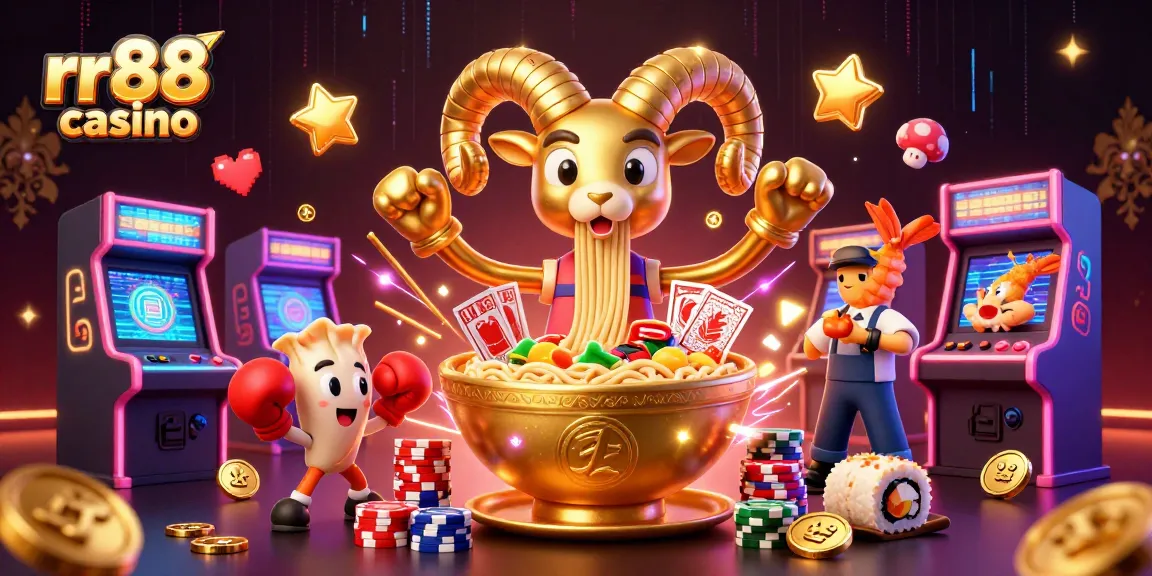 Experience thrilling gameplay at rr88 casino with unique characters and vibrant game elements.