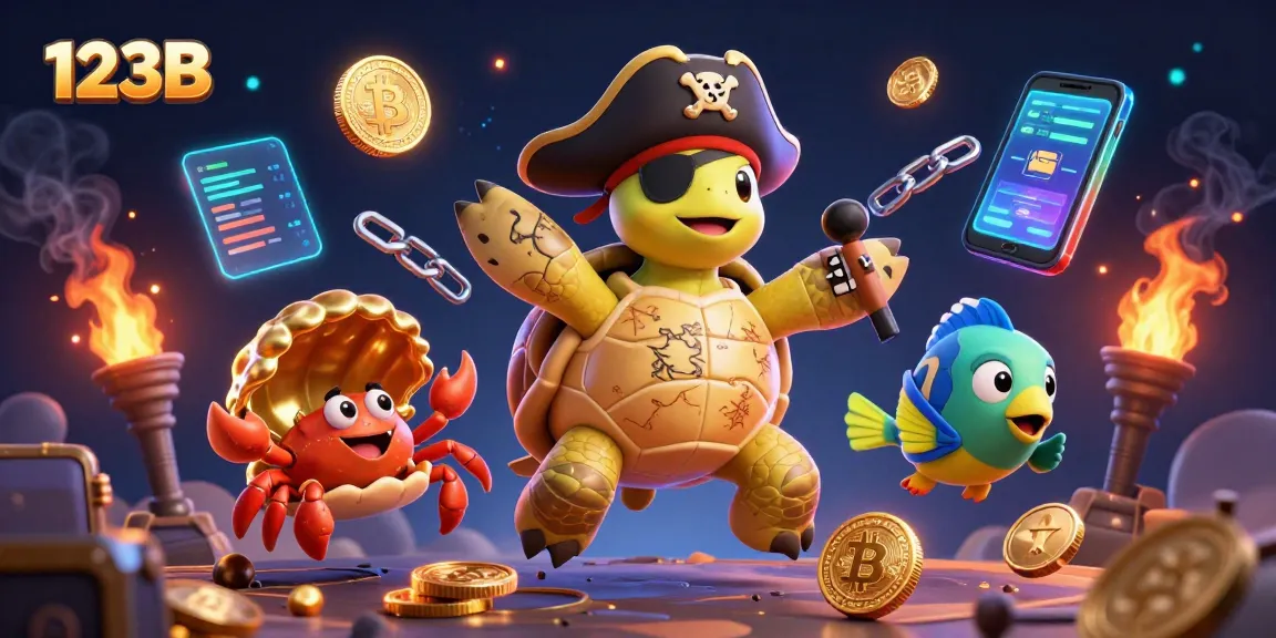 Play exciting games with 123B while enjoying unique treasure hunting adventures in a vibrant scene.