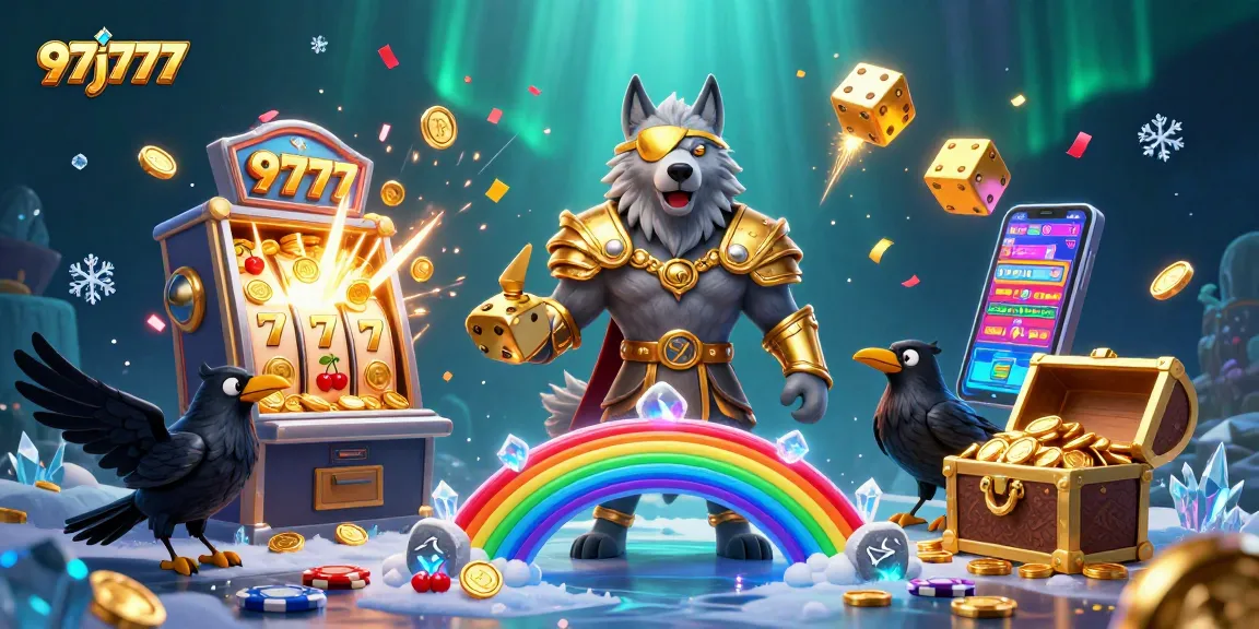 Engage with thrilling gameplay at 97j777 featuring Odin and ravens amid jackpot excitement.