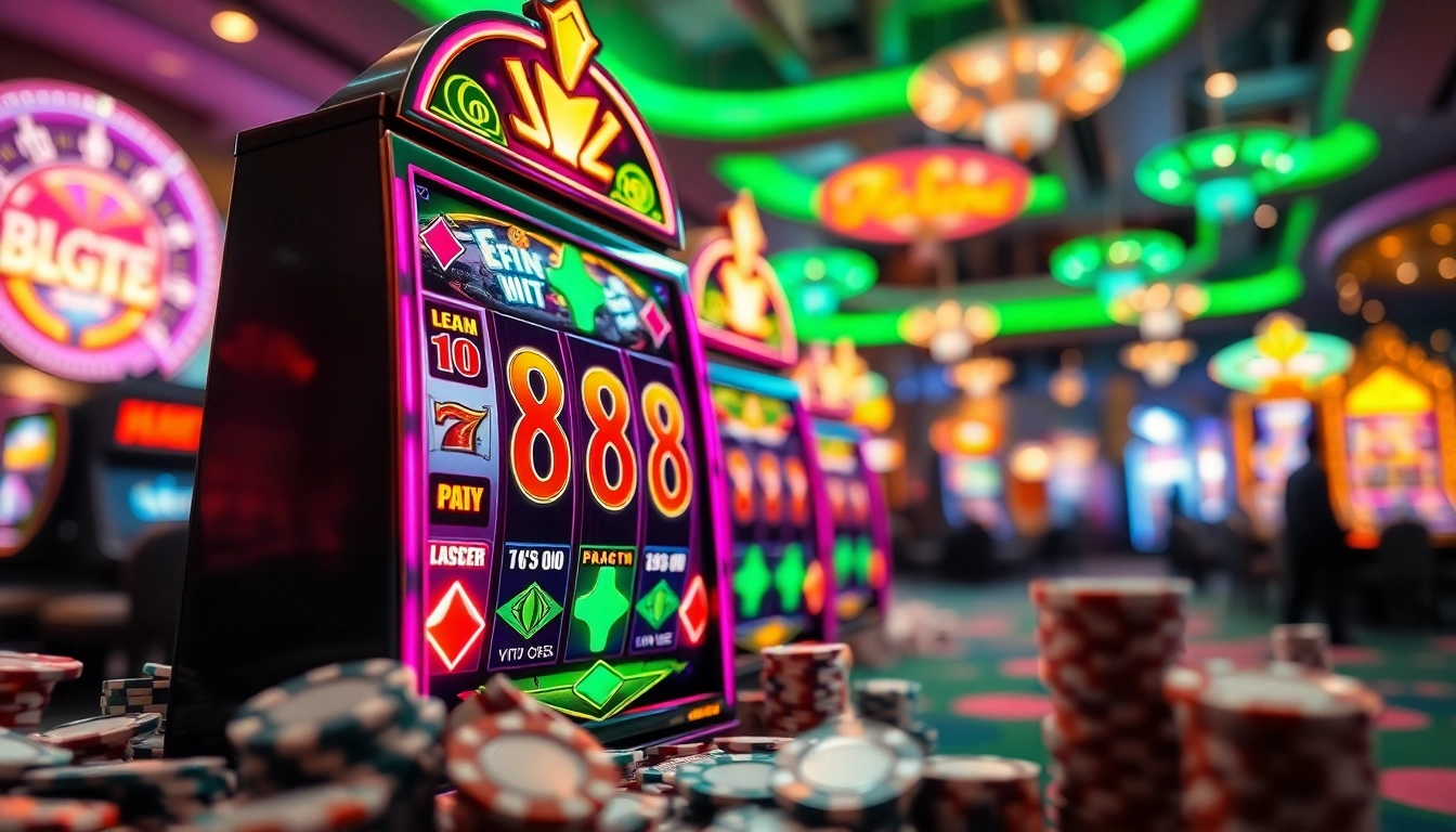 Menangkan hadiah besar di slot88 dengan mesin slot yang memukau dan suasana kasino yang ceria.