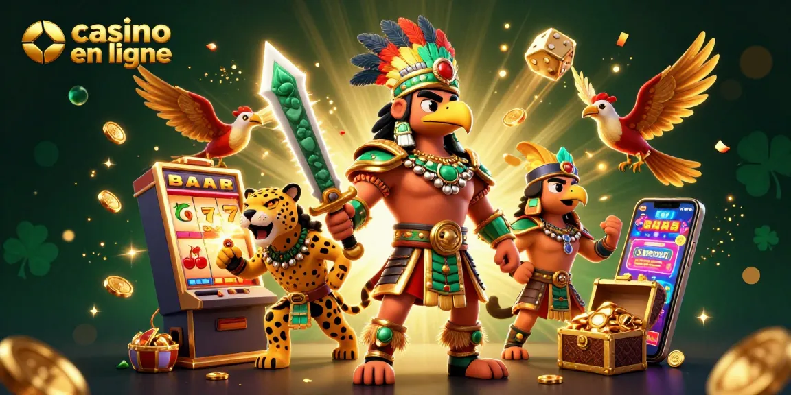 Jouez au casino en ligne avec des personnages animés et des machines à sous dynamiques.