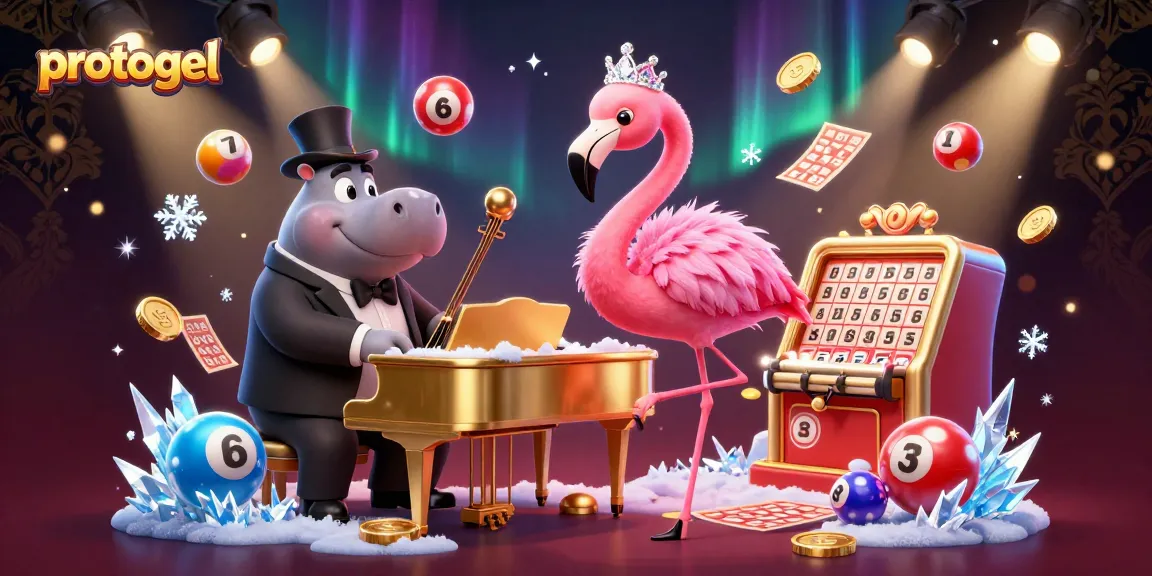 Experience thrilling lottery win scenarios with protogel's vibrant 3D digital illustration featuring unique characters.