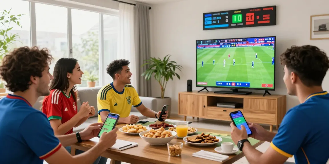 Exciting sports betting experience at GACOR25 during the World Cup 2026 with fans engaged in live matches.